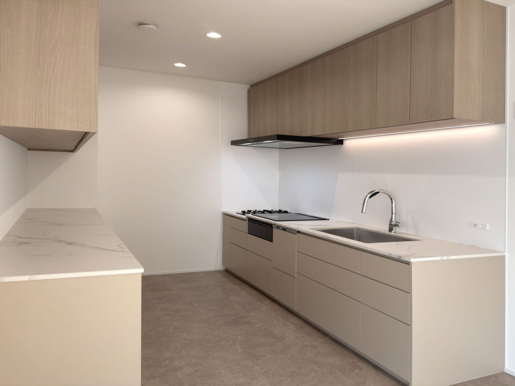 芦屋市のオーダーキッチン の施工事例